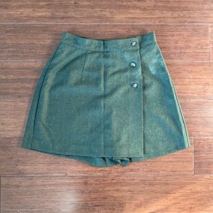 Benetton wool skort